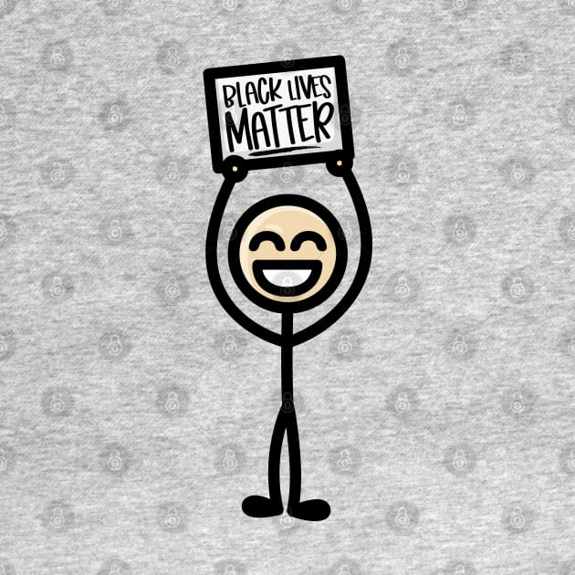 Stick Guy 2 - Black Lives Matter by hoddynoddy